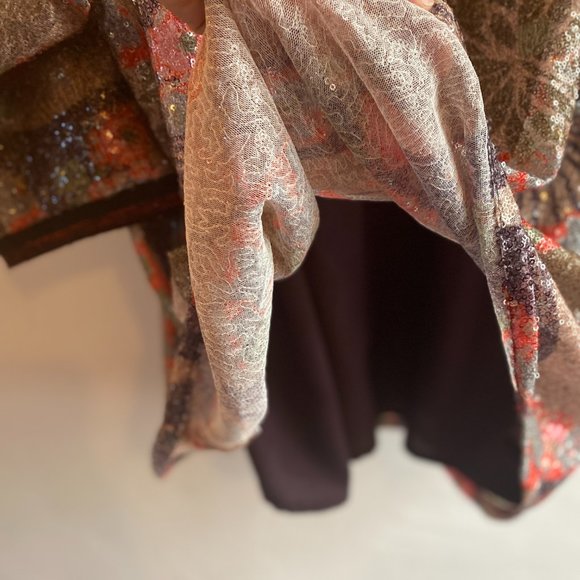 Scotch & Soda Floral Sequin Top - Picture 4 of 7